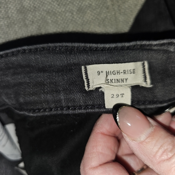 Gray Denim Jeans with Button Fly - Picture 4 of 8